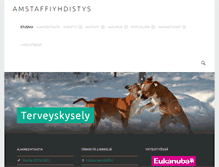 Tablet Screenshot of amstaffiyhdistys.net